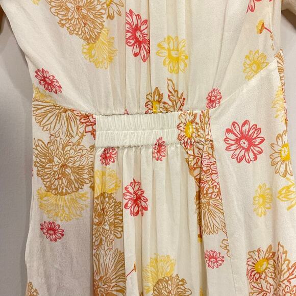 Free People Hawaii Mini Dress Floral Size XS - Picture 8 of 9